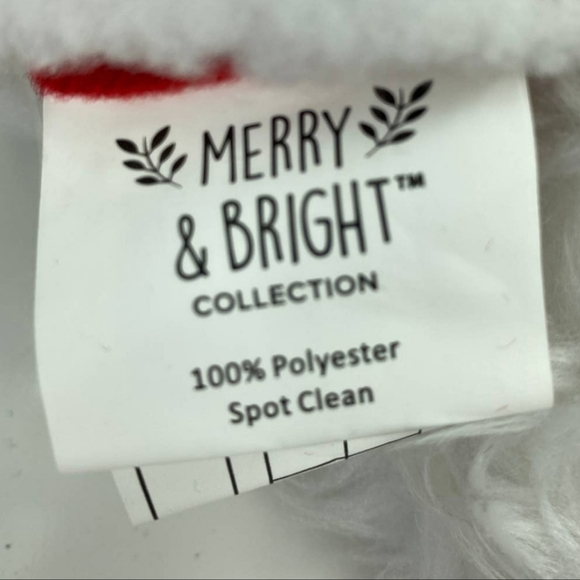 NWT Merry & Bright Pet Santa Hat with Attached Beard Dog Chistmas New - Picture 7 of 8